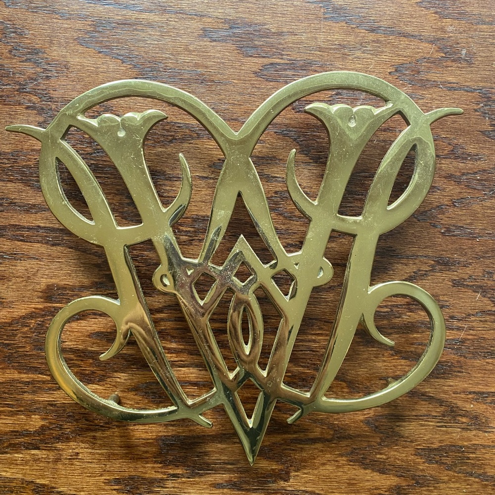 Williamsburg Vintage Solid Brass Trivet